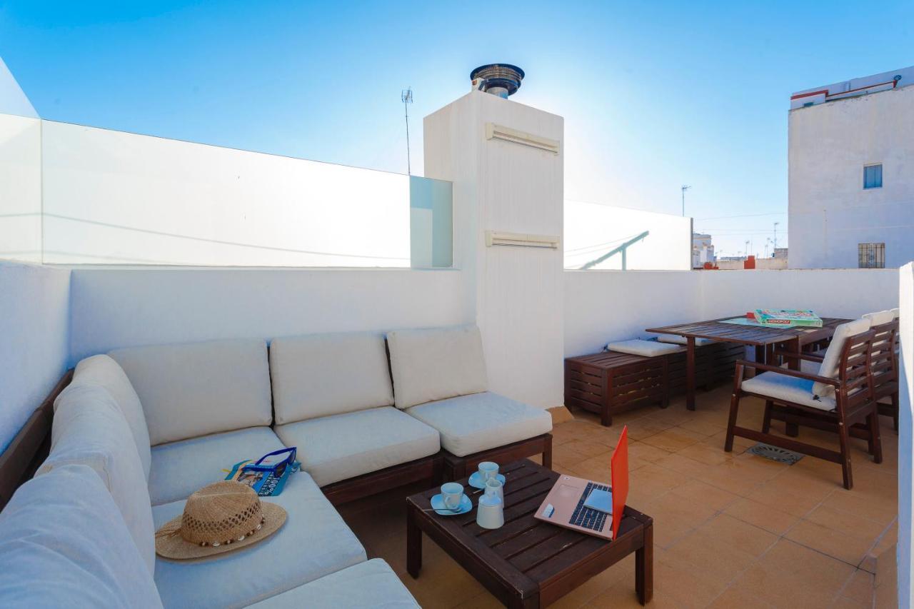 Atico & Jacuzzi Cruz By Cadiz4Rentals Exterior photo